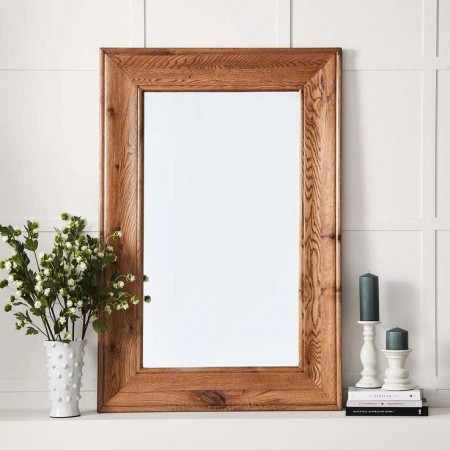 Rustic : Bộ Tủ Trang Điểm Và Gương W1m2 x H80cm